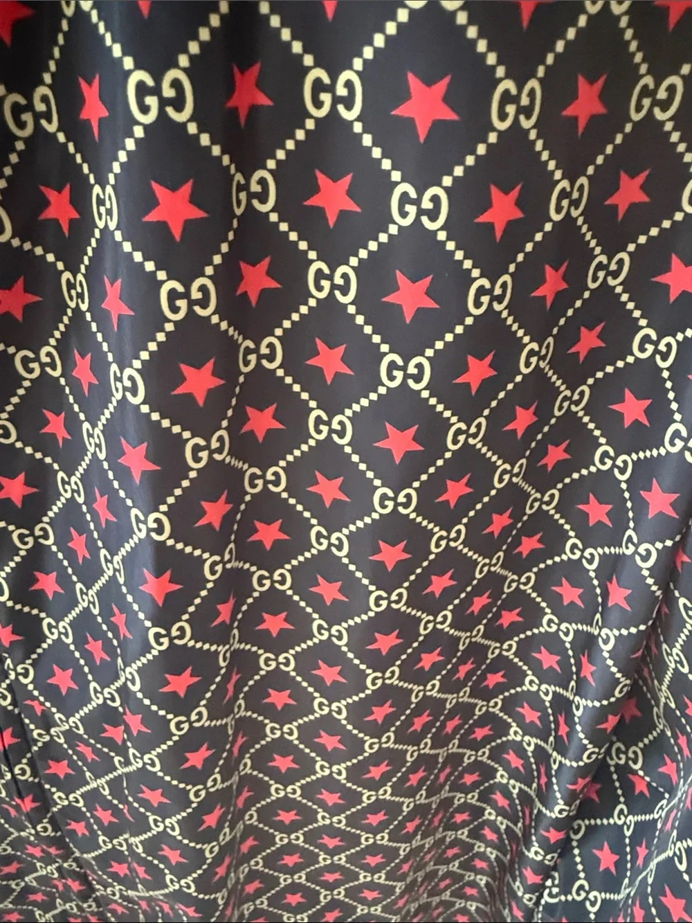 Gucci Black Hooded Windbreaker